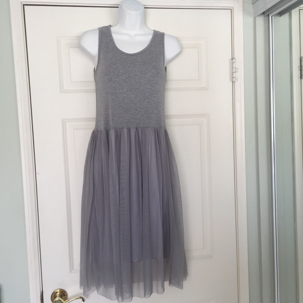Midi Dress with Tulle Skirt size XS